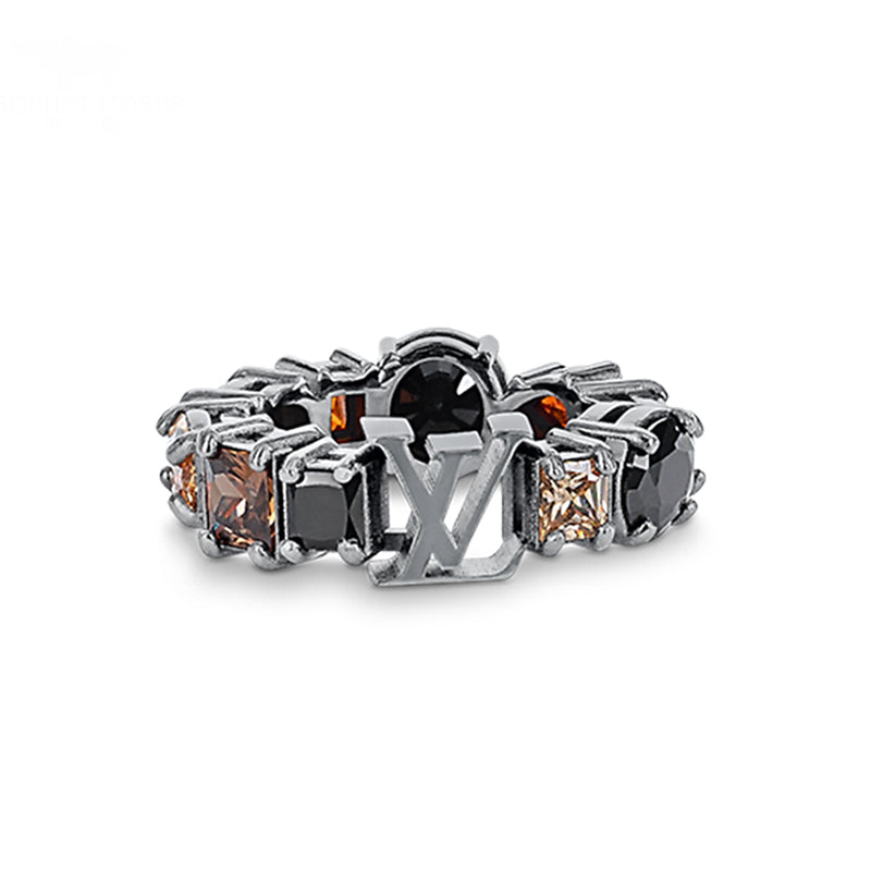 18K Louis Vuitton Light Crystals Ring